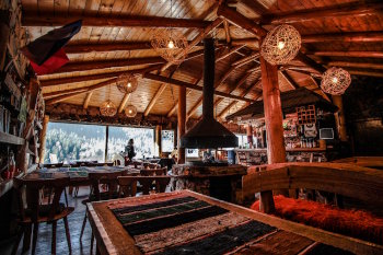 The Haukai Restaurant seating area