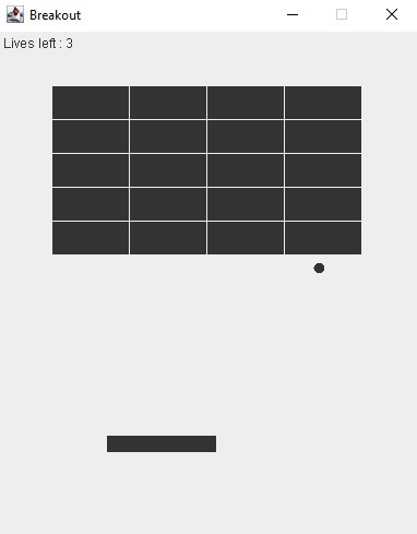 A screenshot of the simplified graphical game version