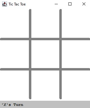 A screenshot of the simplified graphical game version